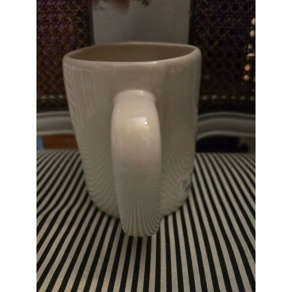 NWT Rae Dunn Trick or Treat Halloween Mug 2021 White Black Writing - Picture 6 of 10